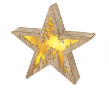 CASA Deco LED-Holzdekoration 9.99 €