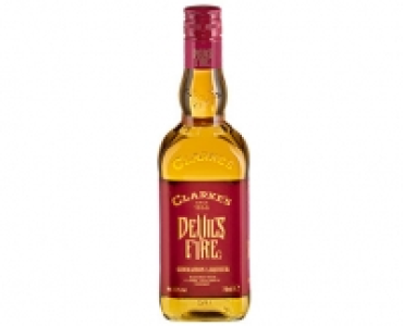 Aldi Süd  CLARKES Devils Fire Cinnamon Liqueur