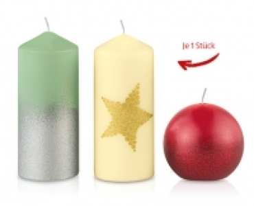 CASA Deco Weihnachtliche Kerzen 1.79 €