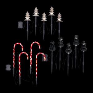 LED-Garten- und Balkon-Leuchtstäbe 7.99 €