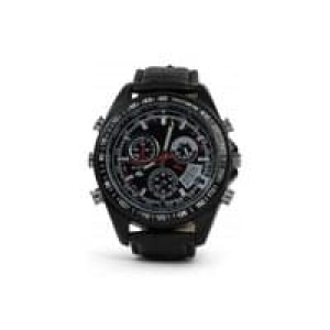 TECHNAXX Video Armbanduhr mit FullHD KameraTX-93; Farbe: Schwarz