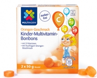 Aldi Süd  MULTINORM Kinder-Multivitamin-Bonbons