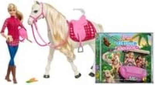 Barbie Puppe und Traumpferd + Hörspiel aus Barbie & ihre Schwestern in