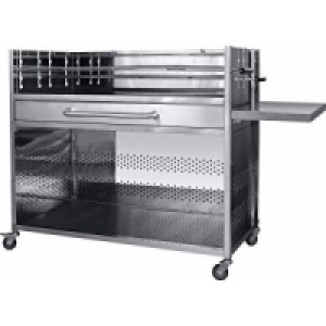 Edelstahl Holzkohle Grillwagen 349.99 €