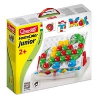 Real  Quercetti Fanta Color Junior 48 Teile Steckspiel für Kinder ab 2 Jahre
