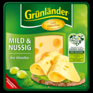 Grünländer Käsescheiben oder -Würfel 1.39 €