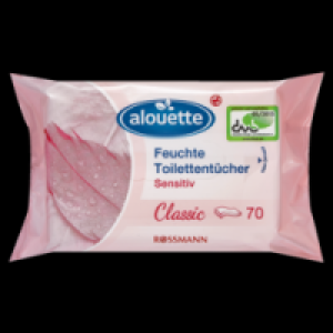 feuchte Toilettentücher sensitiv 0.69 €