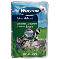 Rossmann Winston Feine Mahlzeit mit Truthahn < Kaninchen in delikater Sauce