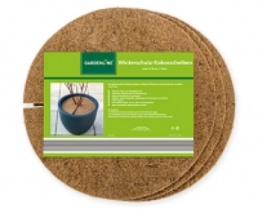 GARDENLINE&reg;Winterschutz-Kokosscheiben 3.99&nbsp;&euro;