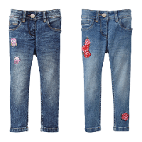 Aldi Nord Pocopiano Jeans, bestickt