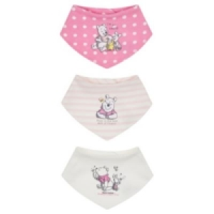 Baby Lätzchen 3er Set Mädchen: rosa/offwhite rosa gestreift/ weiß Gr.