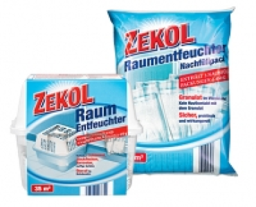 ZEKOL Mini-Raumentfeuchter oder Nachfüllpack