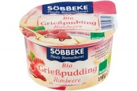 Denns Söbbeke Dessert Grießpudding-Himbeere
