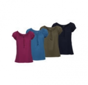 Damen-T-Shirt mit Carmen-Ausschnitt 4.79 €