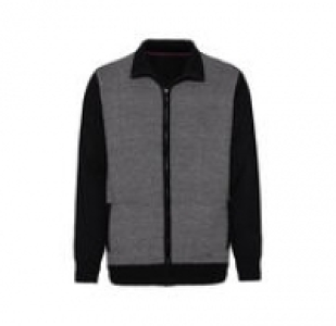 Herren-Strickjacke mit Kontrast-Ärmeln 15.99 €