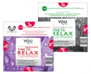 LACURA YOU Tuchmasken, 3 Stück 2.79 €