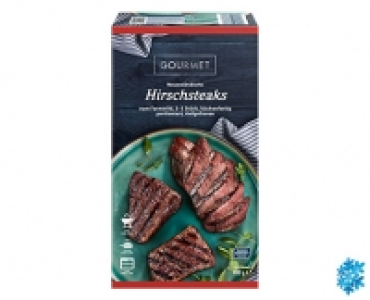 GOURMET Neuseeländische Hirschsteaks 6.99 €