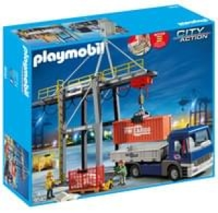 Playmobil 9540 Elektrischer Verladekran mit LKW
