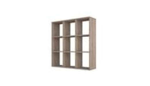 Polini Home Raumteiler Bücherregal Regal eiche 9 Fach