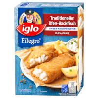 Rewe  Iglo Goldknusper-Filets oder Filegro