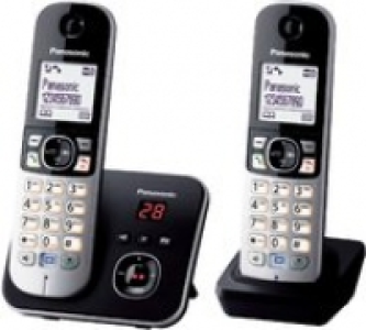 KX-TG6822GB Schnurlostelefon mit Anrufbeantworter schwarz 49.00 €