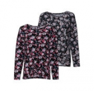 Damen-Shirt mit Knoten am Saum 12.99 €