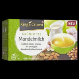 Rossmann Kings Crown Gr&uuml;ner Tee Mandelmilch