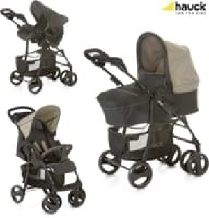 Hauck Shopper TRIO SET Kombi-Kinderwagen (3er Set), beige