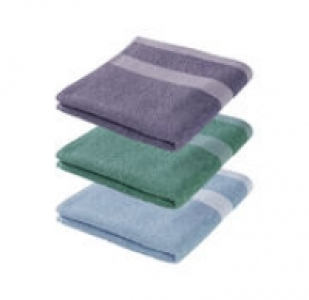 Handtuch mit hübscher Bordüre, 50x100cm 2.99 €