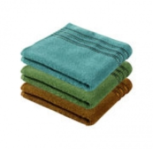 Handtuch mit schicker Bordüre, 50x100cm 2.99 €