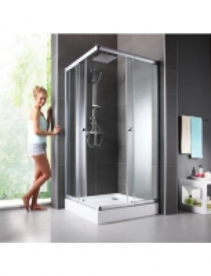 Eckdusche »Trento«, variabel verstellbar 80 - 90 cm, Duschkabine 89.99 €