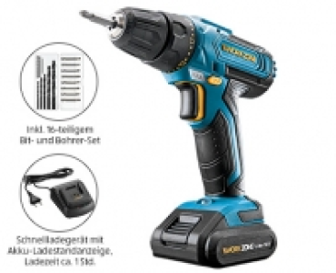 WORKZONE®16 V Li-Ion Akku-Bohrschrauber 39.99 €