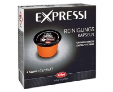 EXPRESSI Reinigungskapseln 3.99 €