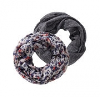 NKD  Damen-Loop-Schal mit hübschem Muster