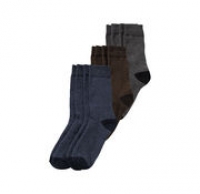 NKD  Herren-Thermo-Socken mit modernem Mouliné-Garn, 2er Pack