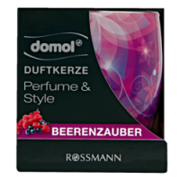 Rossmann Domol Duftkerze Perfume < Style Beerenzauber