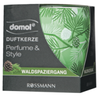 Rossmann Domol Duftkerze Perfume < Style Waldspaziergang