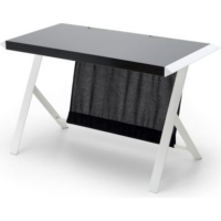 Plus  mcRacing Table Schreibtisch in schwarz/weiß