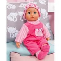 Real  Bayer Design Babypuppe First Words pink 38 cm, BD93800-P