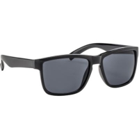 Plus  Visiosan Sonnenbrille für Erwachsene , schwarzes Gestell, rechteckige 