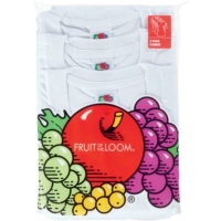 Plus  Fruit of the Loom T-Shirt 3er Pack weiss Gr.M