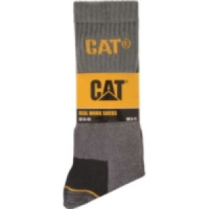 CAT Caterpillar Arbeitssocken - 3er anthrazit Gr. 41-45