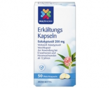 MULTINORM Erk&auml;ltungs-Kapseln Eukalyptus&ouml;l 200 mg 2.59&nbsp;&euro;