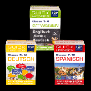 Top in der Schule: Quick Lernbox 5.99 €