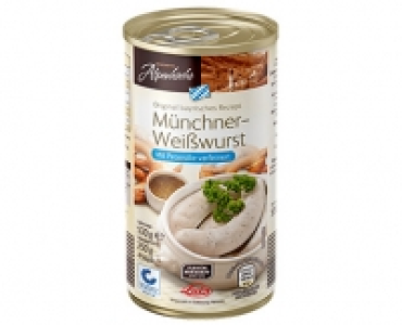 HERZHAFTE Alpenküche Weißwurst oder Saftwürstl 1.99 €
