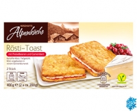 Aldi Süd  HERZHAFTE Alpenküche Rösti-Toast