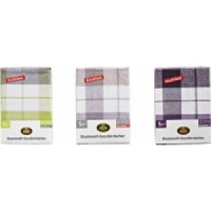 5er Pack Geschirrtücher 4.99 €