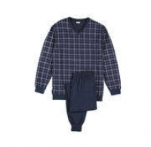 Herren-Schlafanzug mit Karomuster, 2-teilig 12.99 €