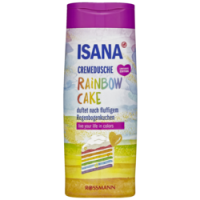 Rossmann Isana Cremedusche Rainbow Cake