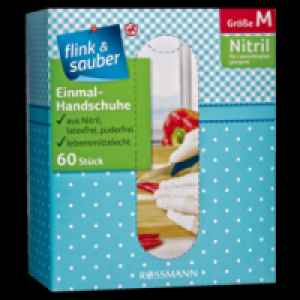 Flink & Sauber Einmal-Handschuhe Gr. M